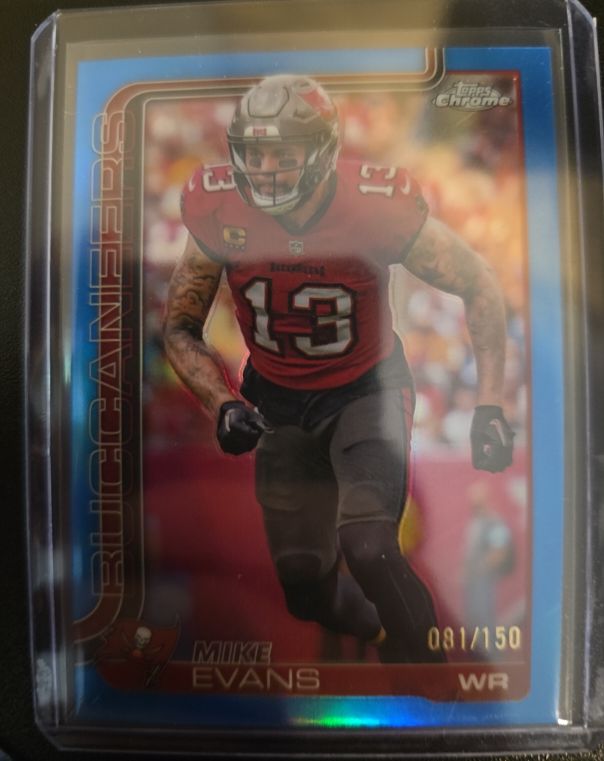 2025 Topps Chrome #282 Mike Evans — front