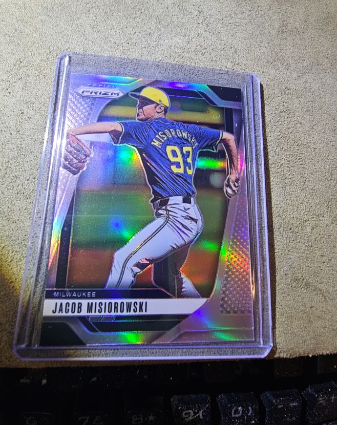 2025 Panini Prizm #4 Jacob Misiorowski — front