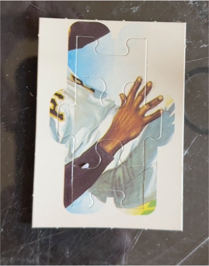 1987 Donruss #31-33 Roberto Clemente Puzzle — front
