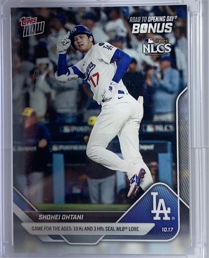 2025 Topps Now Road To Opening Day Bonus #ODB23 Shohei Ohtani — front