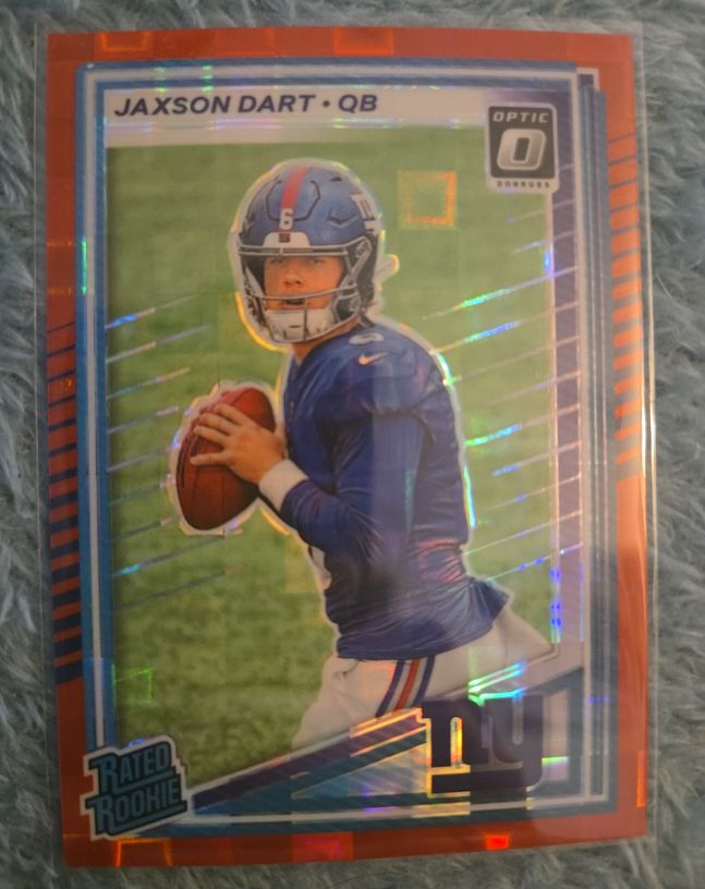 2025 Panini Donruss Optic #273 Jaxson Dart — front