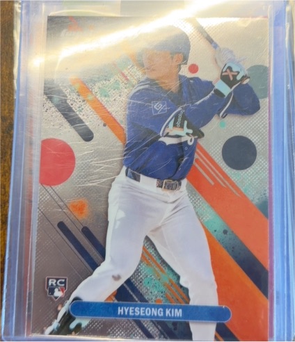 2025 Topps Finest #27 Hyeseong Kim — front