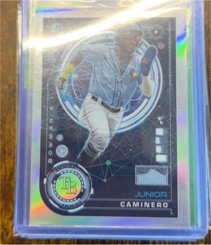 2024 Bowman AI #BAI-20 Junior Caminero — front