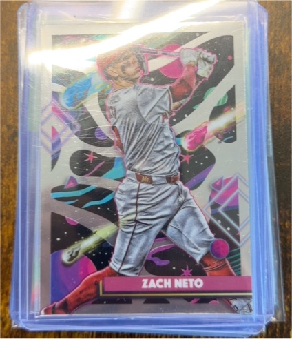 2025 Topps Cosmic Chrome #113 Zach Neto — front