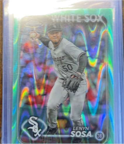 2024 Topps Chrome Update #USC33 Lenyn Sosa — front