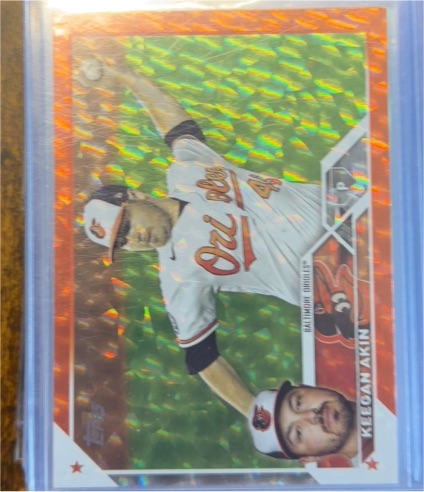 2023 Topps Series 2 #617 Keegan Akin — front