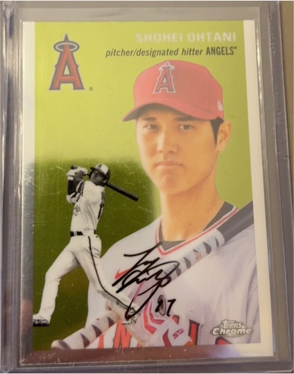 2023 Topps Chrome Platinum Anniversary #200 Shohei Ohtani — front