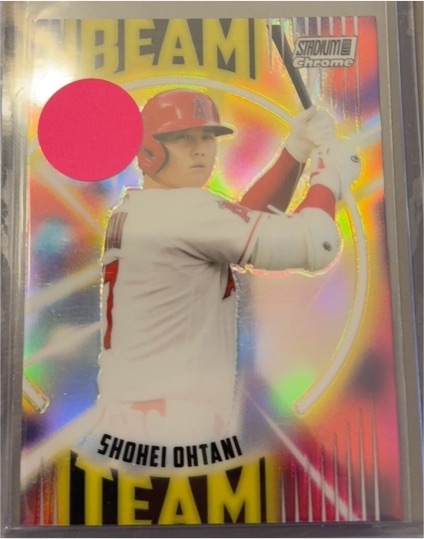 2022 Topps Stadium Club Chrome #BT-13 Shohei Ohtani — front