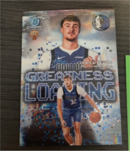 2025-26 Bowman Chrome #GL-1 Cooper Flagg — front