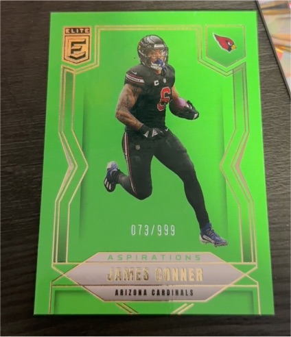 2025 Panini Donruss Elite #9 James Conner — front