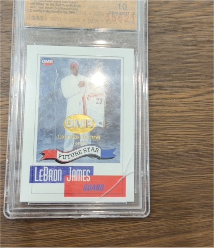 2003 OMR #NN Future Star LeBron James — front