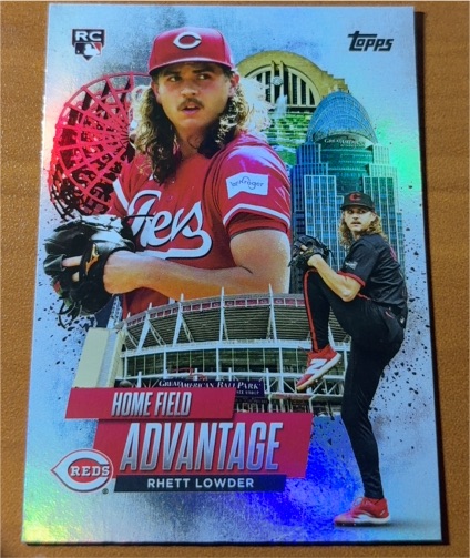 2025 Topps Series 2 Home Field Advantage #HA-26 Rhett Lowder — front