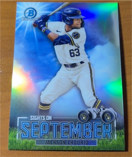 2023 Bowman Chrome #SOS-11 Jackson Chourio — front