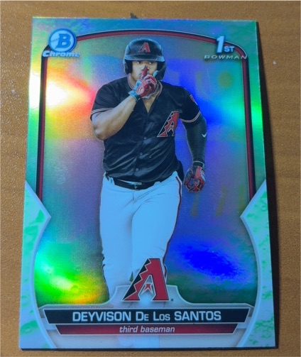 2023 Bowman Chrome #BCP-116 Deyvison De Los Santos — front