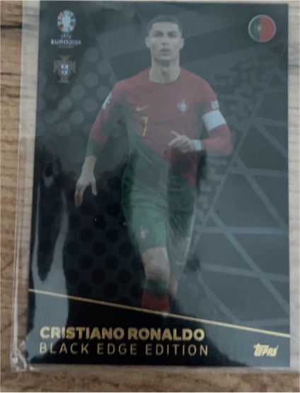 2024 Topps Match Attax UEFA EURO #BE7 Cristiano Ronaldo — front