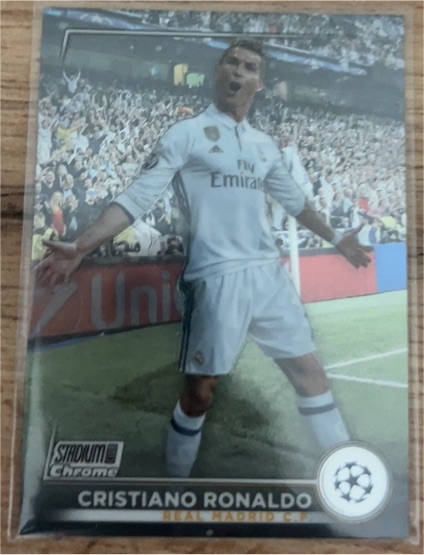 2022-23 Topps Stadium Club Chrome UEFA #7 Cristiano Ronaldo — front