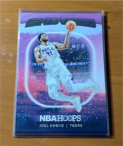 2024-25 Panini NBA Hoops #22 Joel Embiid Skyview — front