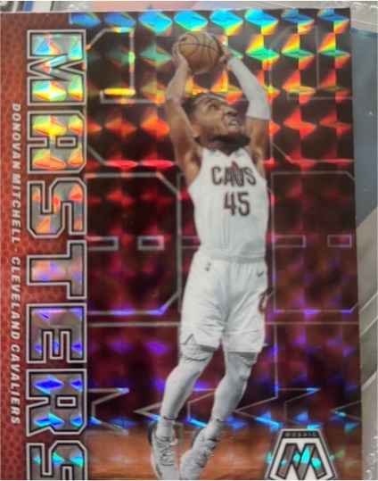 2022-23 Panini Mosaic Jam Masters #8 Donovan Mitchell — front