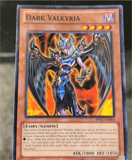 2006 Yu-Gi-Oh! BP02-EN064 Dark Valkyria — front