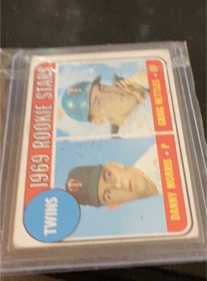 1969 Topps #99 Minnesota Twins Rookie Stars Graig Nettles Danny Morris — front