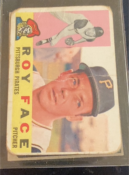 1960 Topps #20 Roy Face — front