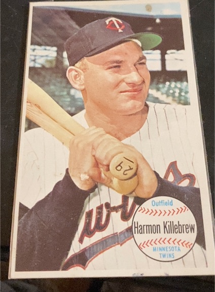 1964 Topps Giant #38 Harmon Killebrew — front