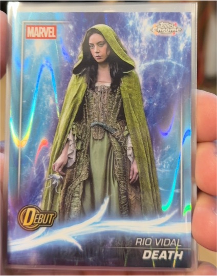 2025 Topps Chrome Marvel Studios #161 Rio Vidal Death — front