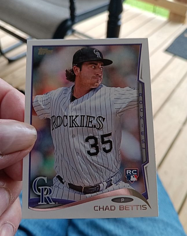 2014 Topps #290 Chad Bettis Rookie Card — front