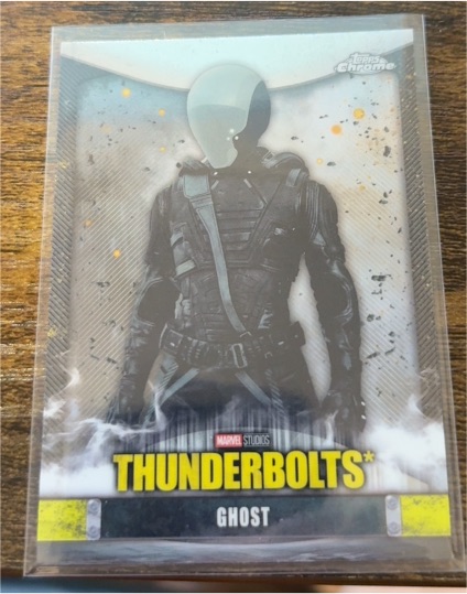 2025 Topps Chrome Marvel Studios Thunderbolts #T-4 Ghost — front