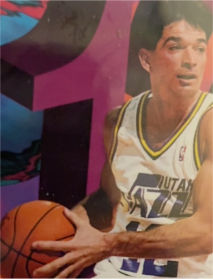 1996-97 Hoops #162 John Stockton — front