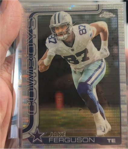 2025 Topps Chrome #75 Jake Ferguson — front