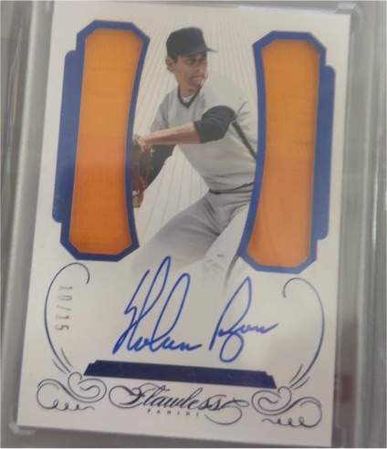 2016 Panini Flawless #fs-nr Nolan Ryan — front
