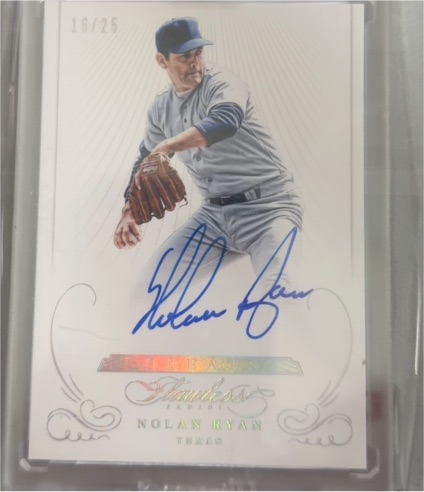 2025 Panini Flawless #FA-NR Nolan Ryan — front