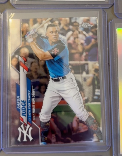 2020 Topps Chrome Update #U-90 Aaron Judge — front
