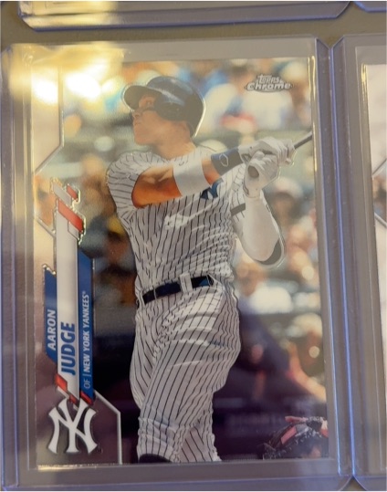 2020 Topps Chrome #50 Aaron Judge — front