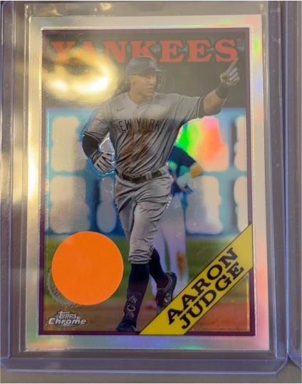 2023 Topps Chrome #88BC-1 Aaron Judge — front