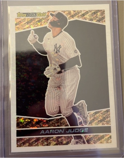 2021 Topps Black Gold #BG-10 Aaron Judge — front