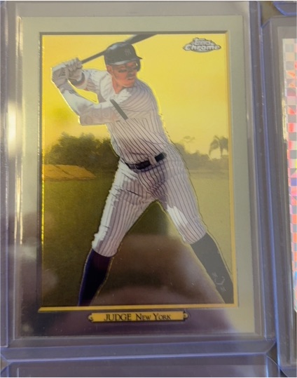 2020 Topps Turkey Red Chrome #TRC-60 Aaron Judge — front