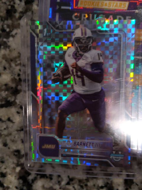 2025 Bowman University Chrome #35 Alonza Barnett III — front