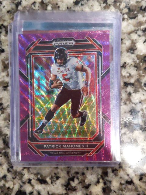 2024 Panini Prizm Draft Picks #61 Patrick Mahomes II — front