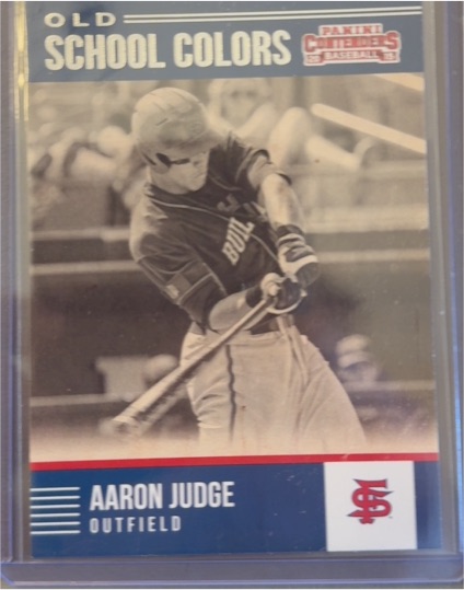 2015 Panini Contenders Old School Colors #23 Aaron Judge — front