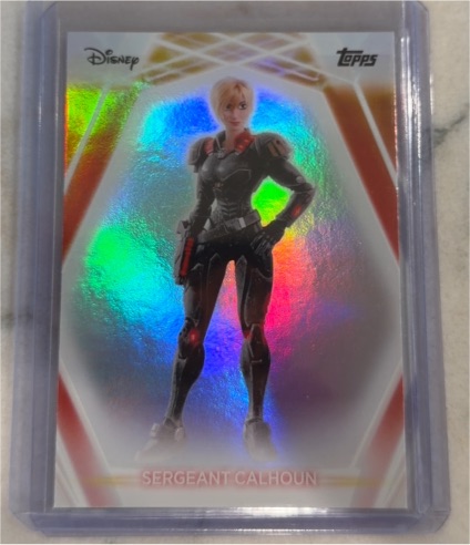 2026 Topps Disney Neon #111 Sergeant Calhoun — front