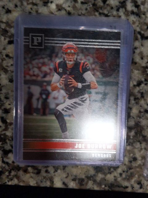 2022 Panini Chronicles #PA-34 Joe Burrow — front