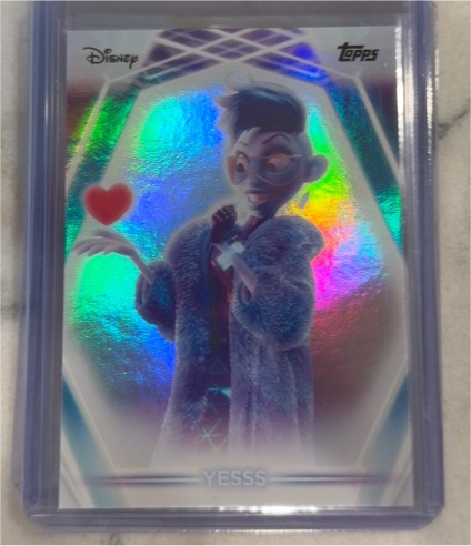 2026 Topps Disney Neon #114 Yesss — front
