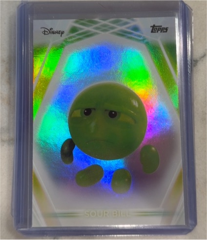 2026 Topps Disney Neon Rainbow Foil #112 Sour Bill — front