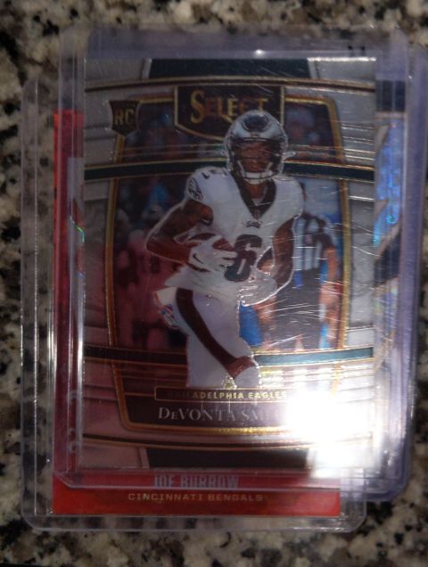 2021 Panini Select #49 DeVonta Smith Rookie — front