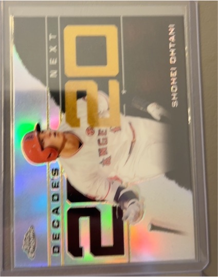2020 Topps Chrome Decade's Next #DNC-18 Shohei Ohtani — front