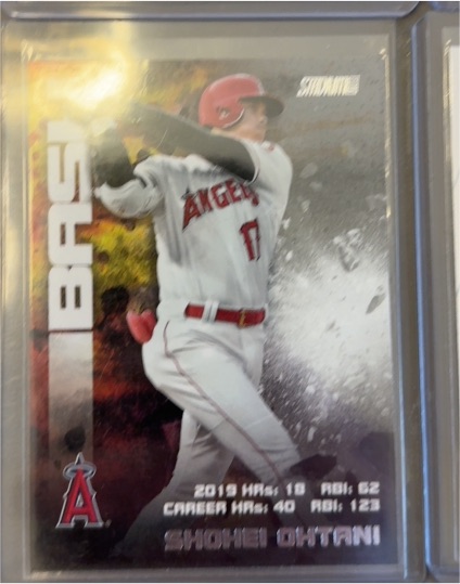 2020 Topps Stadium Club Bash & Burn #BAB-3 Shohei Ohtani — front