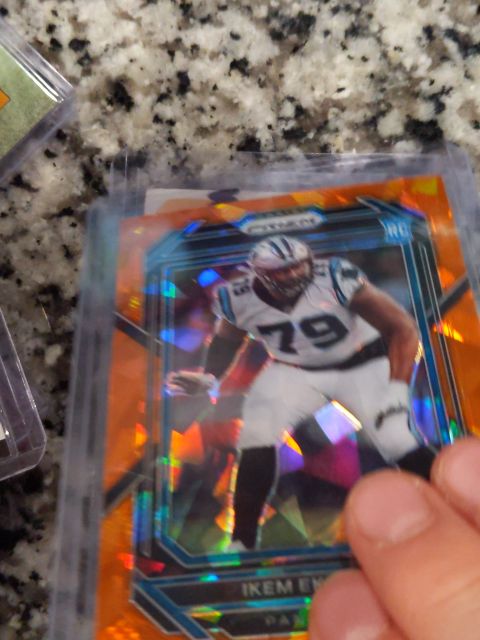 2022 Panini Prizm #366 Ikem Ekwonu — front