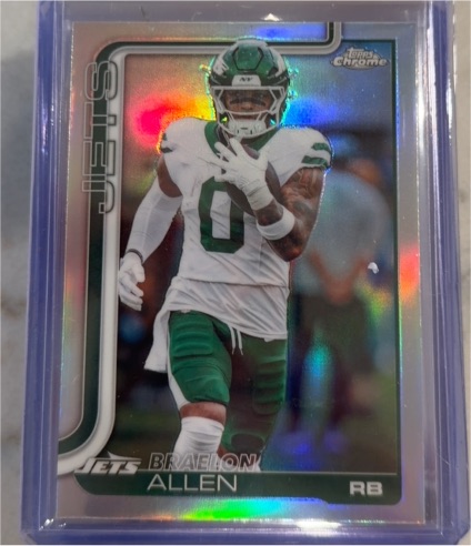 2025 Topps Chrome #240 Braelon Allen — front